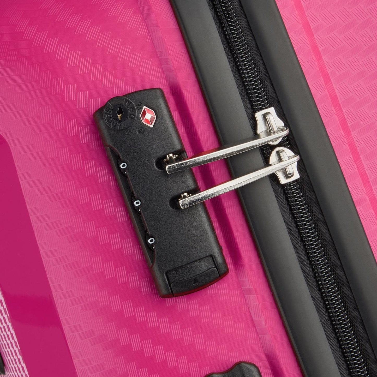 Delsey Maleta de Viaje Rígida BINALONG de 28'' Color Rosa