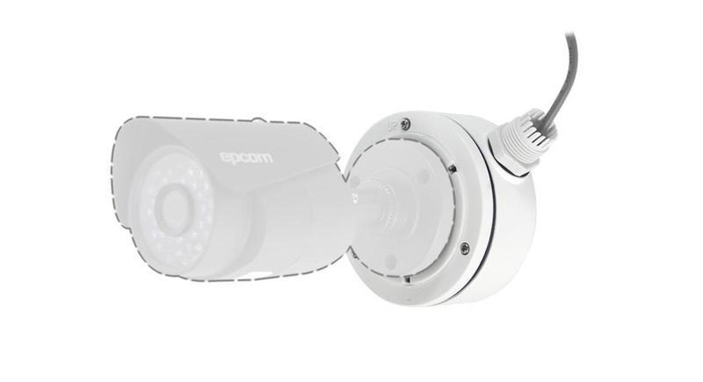 HikVision Caja de Conexiones para Cámara, hasta 4.5Kg, Blanco