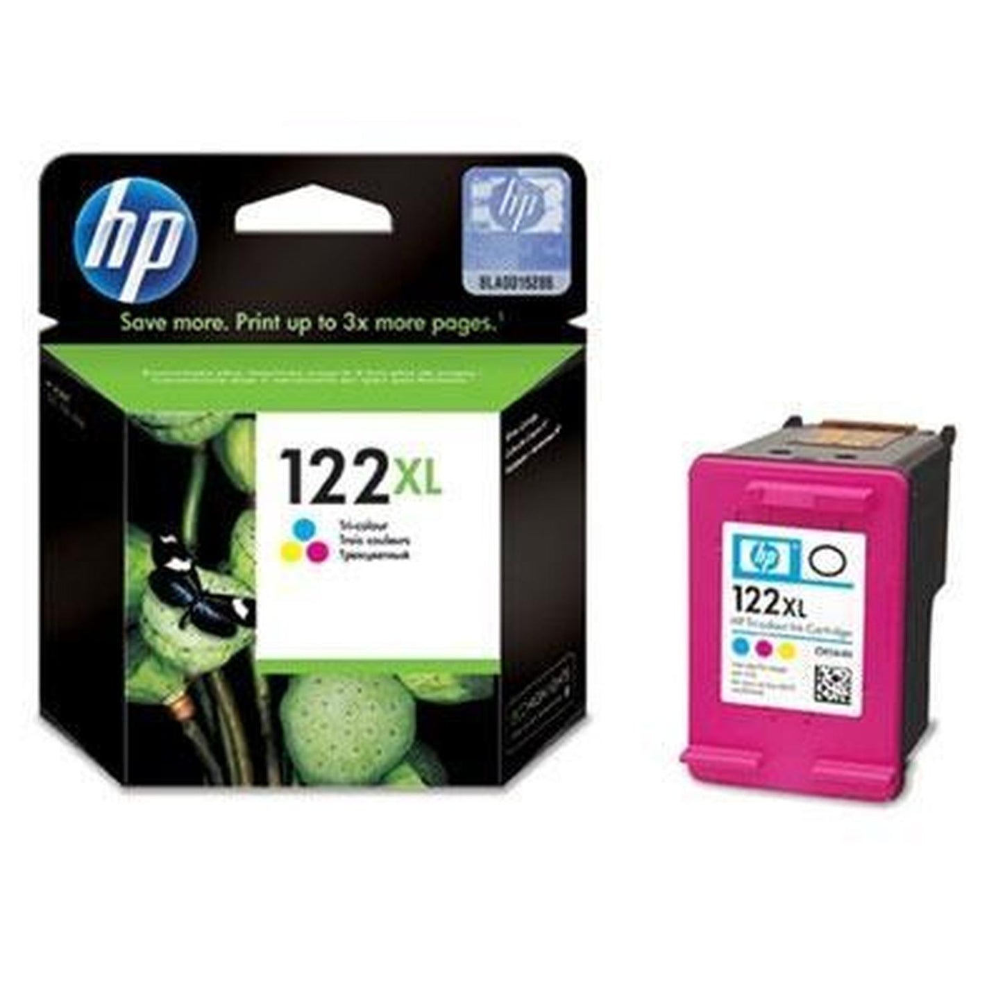 Cartucho HP 122XL Tricolor, 330 Páginas