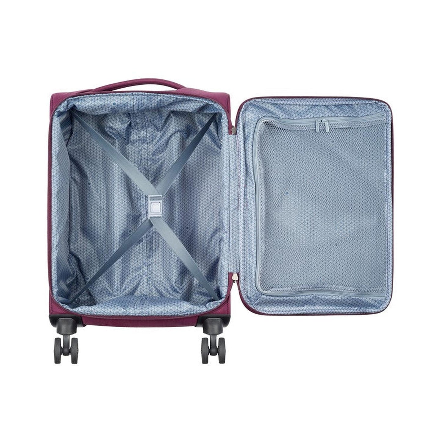 Delsey Maleta De Viaje de tela 4 Ruedas 24'' MARINGA Purpura