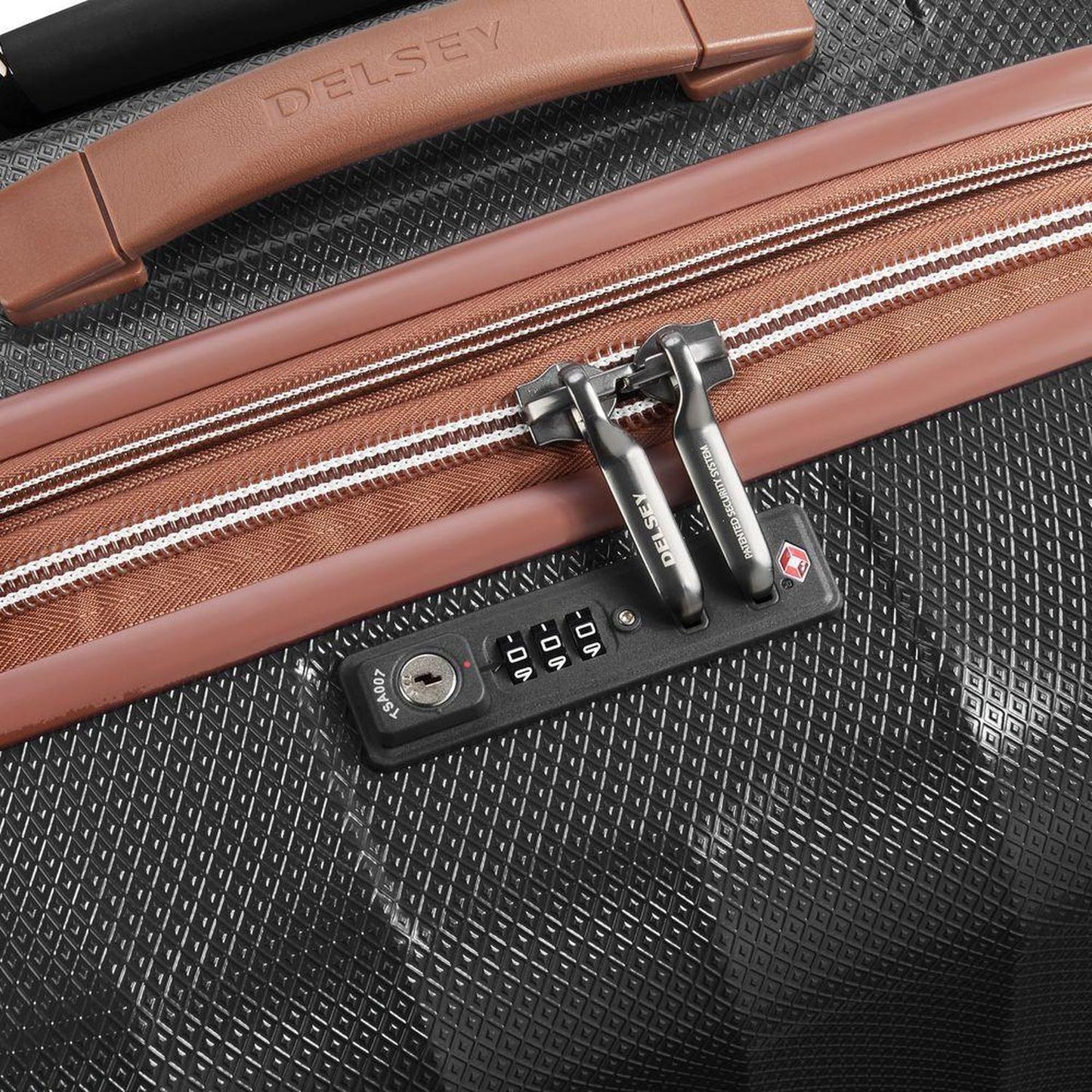 Delsey Maleta de Viaje Rígida 28'' ST TROPEZ Negro con TSA