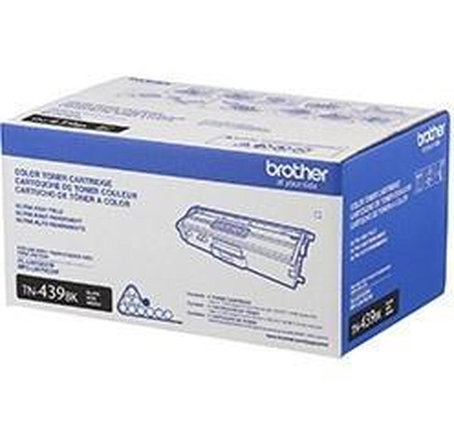 Tóner Brother TN439BK Ultra Alto Rendimiento Negro, 9000 Páginas