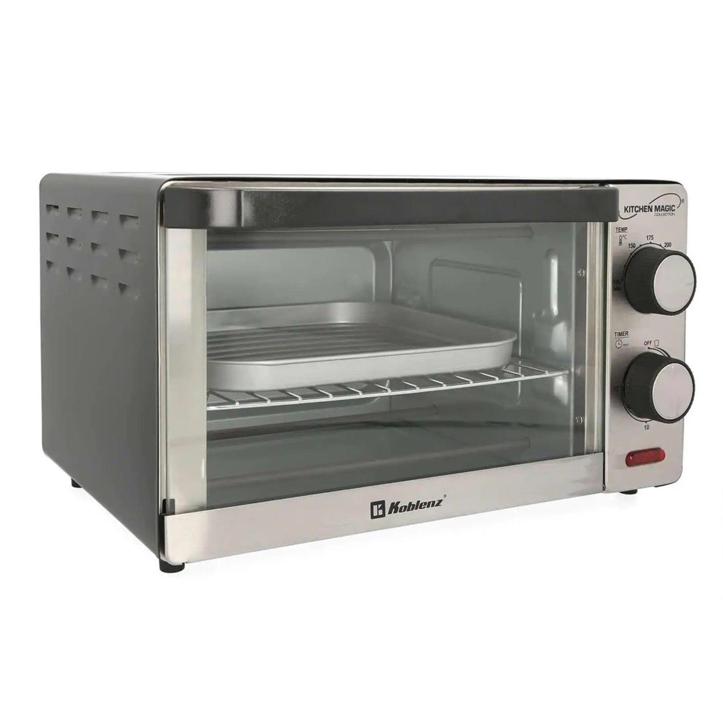 Horno eléctrico Koblenz HKM-1000 10L acero inoxidable 120V