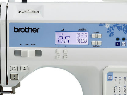 Máquina de Coser Brother CS7205, 150 tipos de puntadas, Máquina Computarizada para coser lana y tela