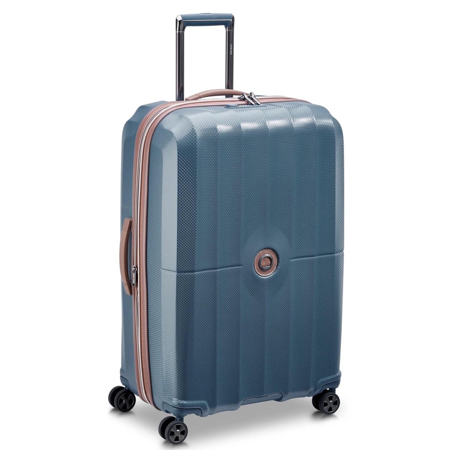 Maleta De Viaje Delsey Rígida 28'' ST Tropez, Azul, con TSA