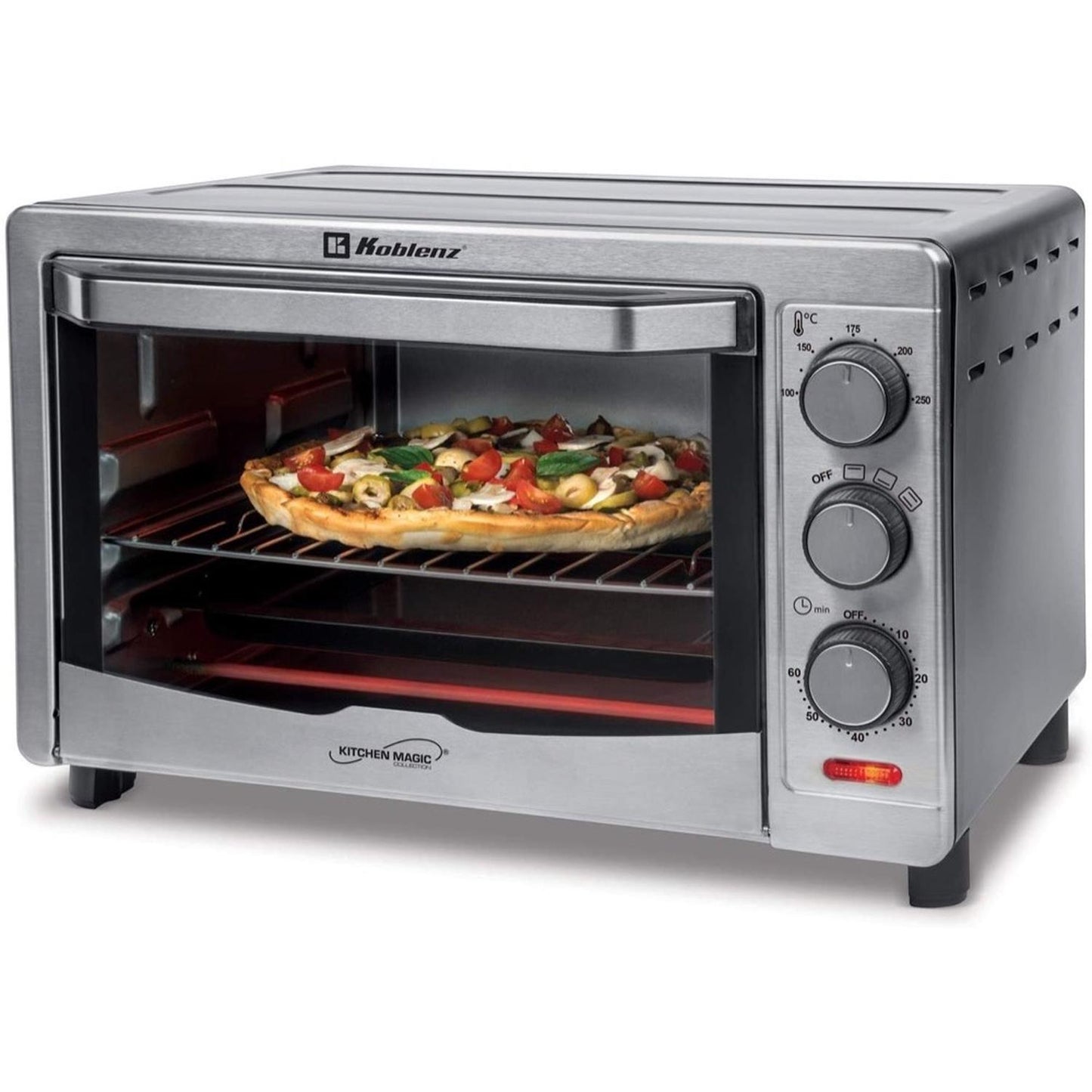 Horno eléctrico Koblenz HKM-1500 C 24L acero inoxidable 120V
