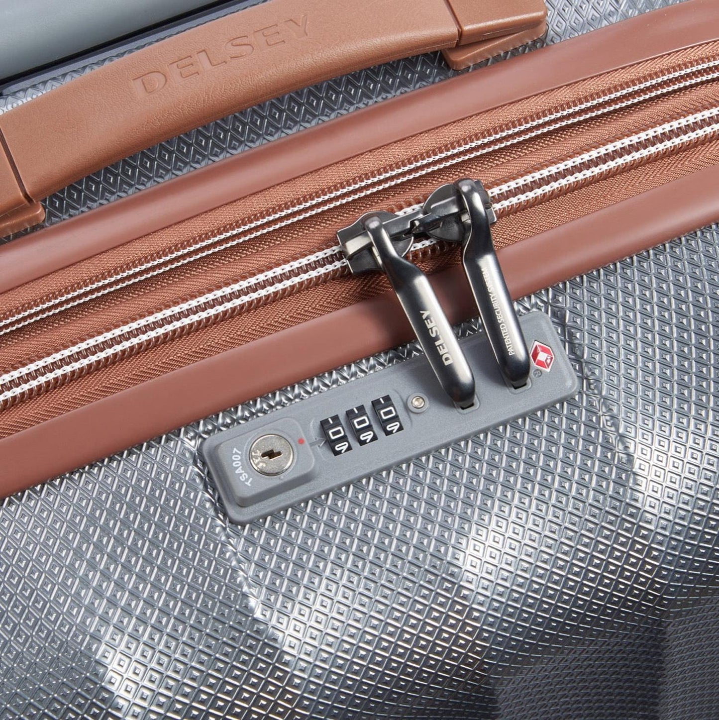 Delsey Maleta de Viaje Rígida 24'' CARROUSSEL Platinum TSA