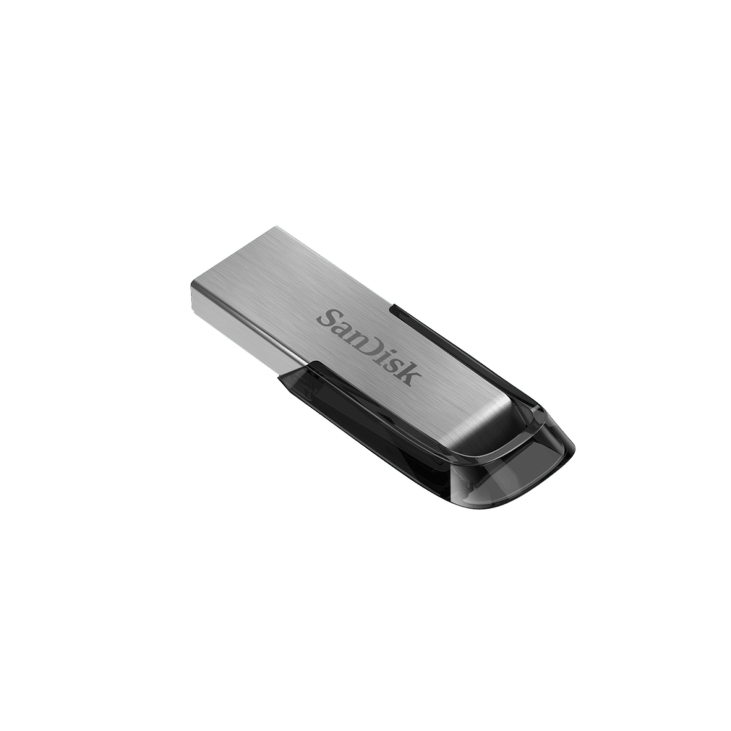 Memoria USB SanDisk Ultra Flair, 32GB, USB 3.0, Negro/Plata