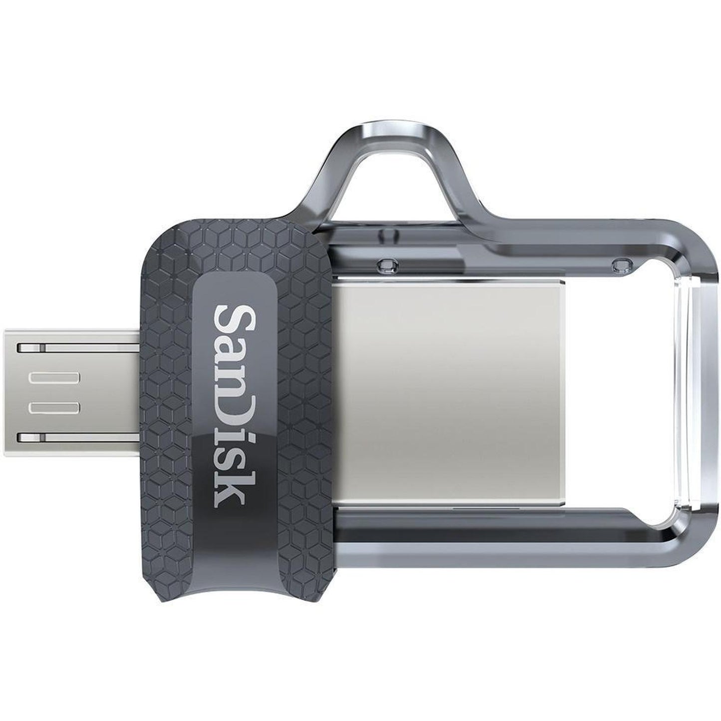 Memoria USB SanDisk Ultra Dual Drive M3.0, 16GB, USB 3.0, Gris