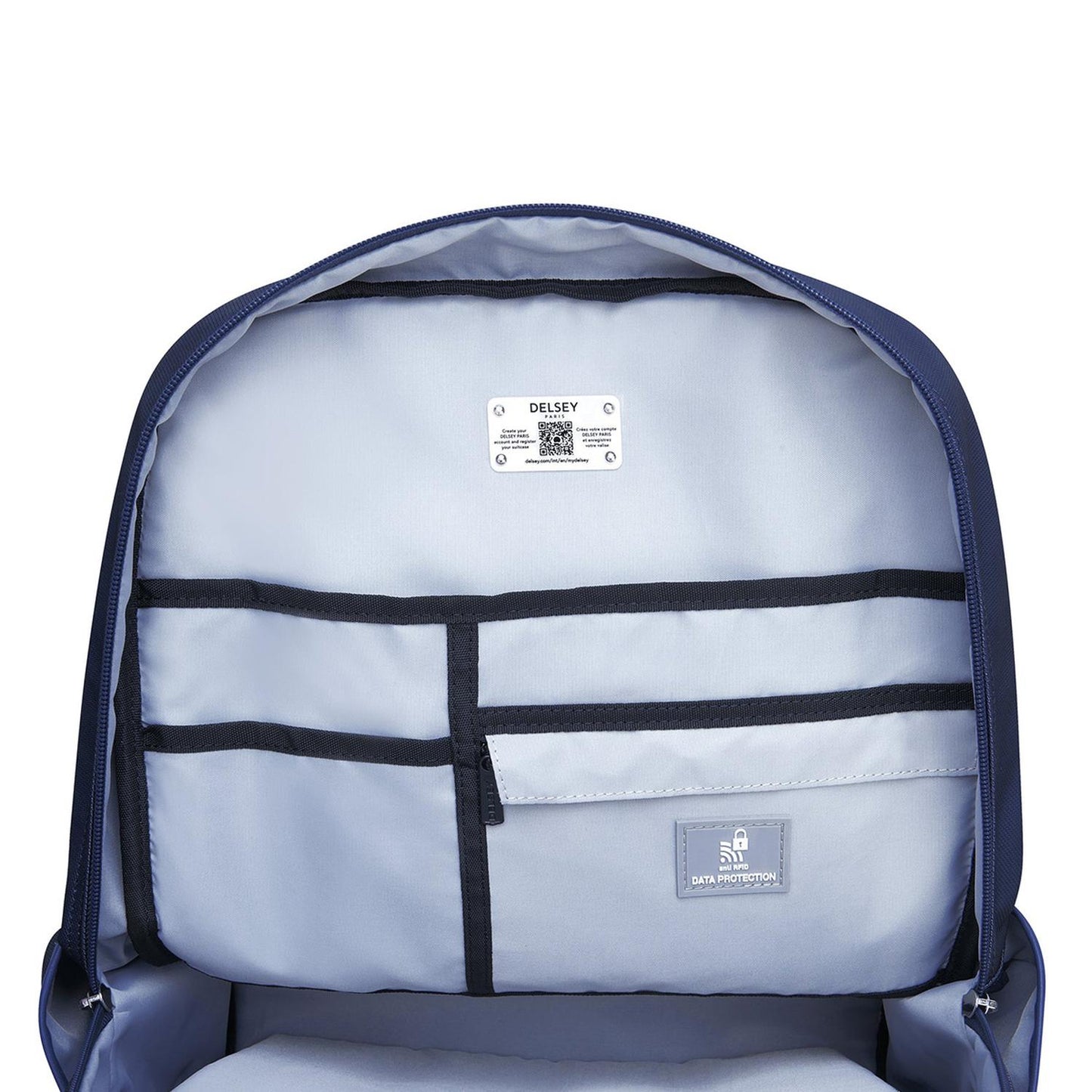 Delsey Mochila Delsey Legere 2.0 PC Protector 15.6'' Azul
