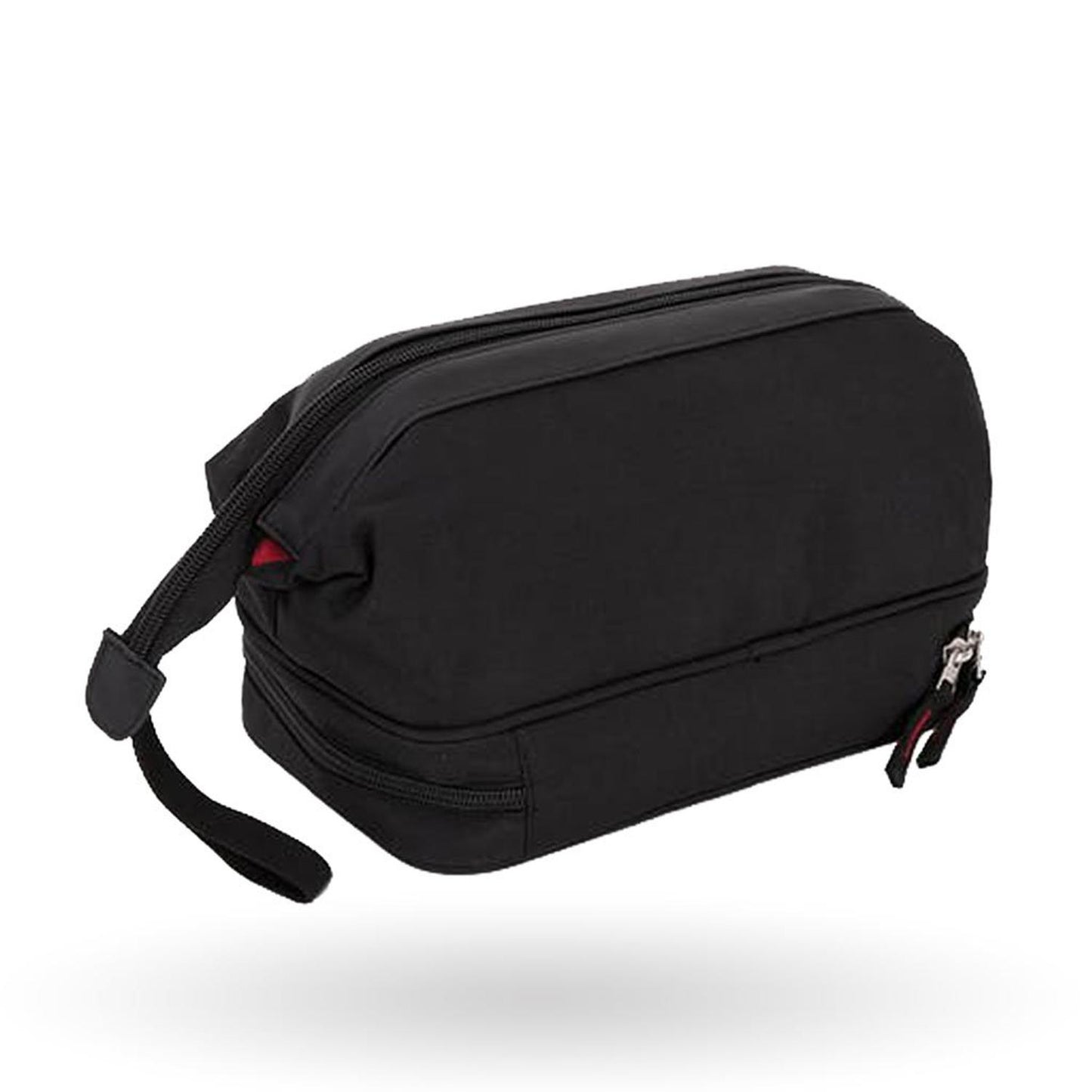 Estuche para accesorios de baño Hard, 2612202009, color negro