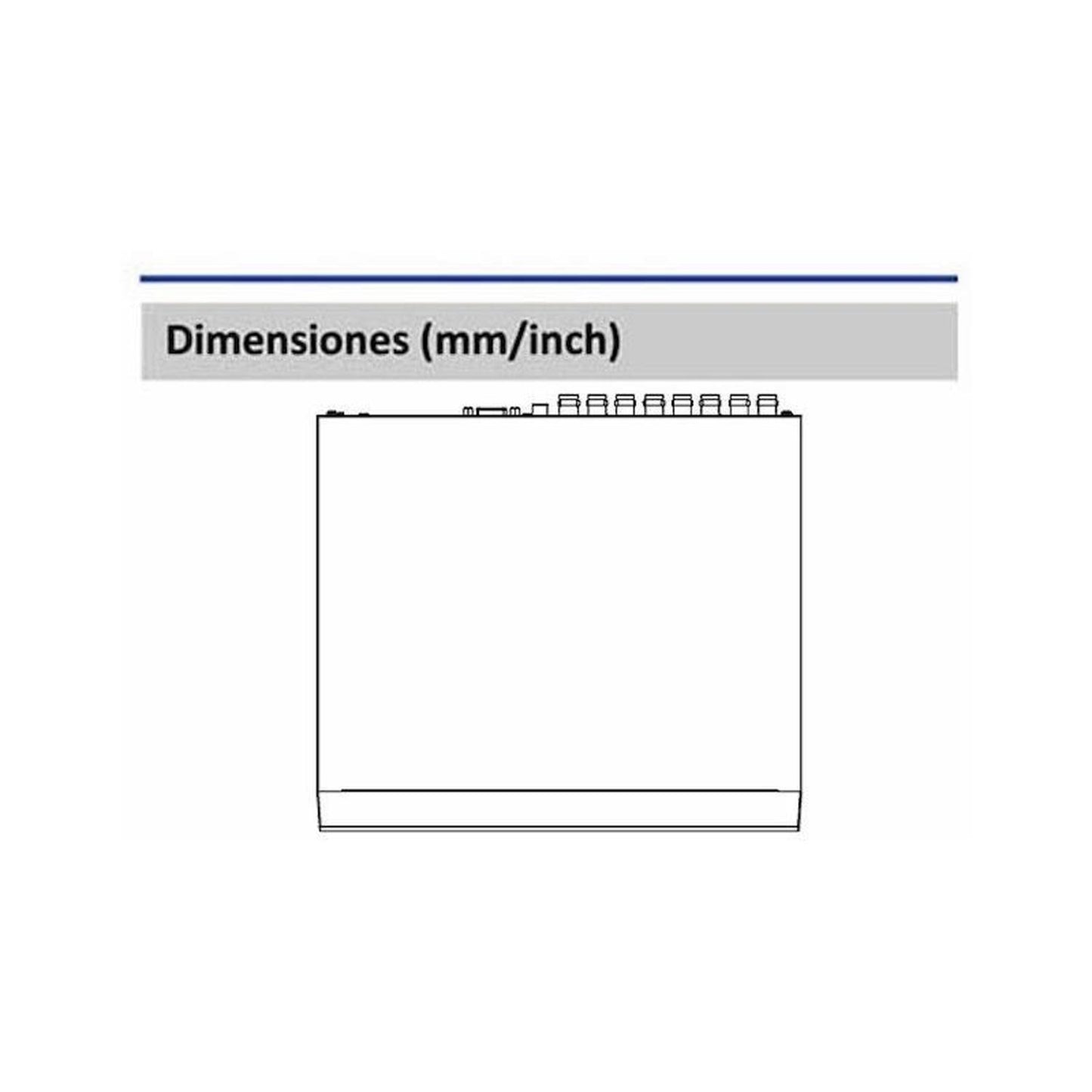 Dvr Dahua Cooper 16 Canales/pentahibrido 1080p/dh-xvr1b16h