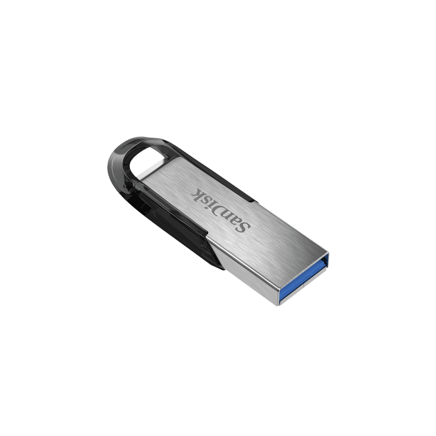 Memoria USB SanDisk Ultra Flair, 32GB, USB 3.0, Negro/Plata