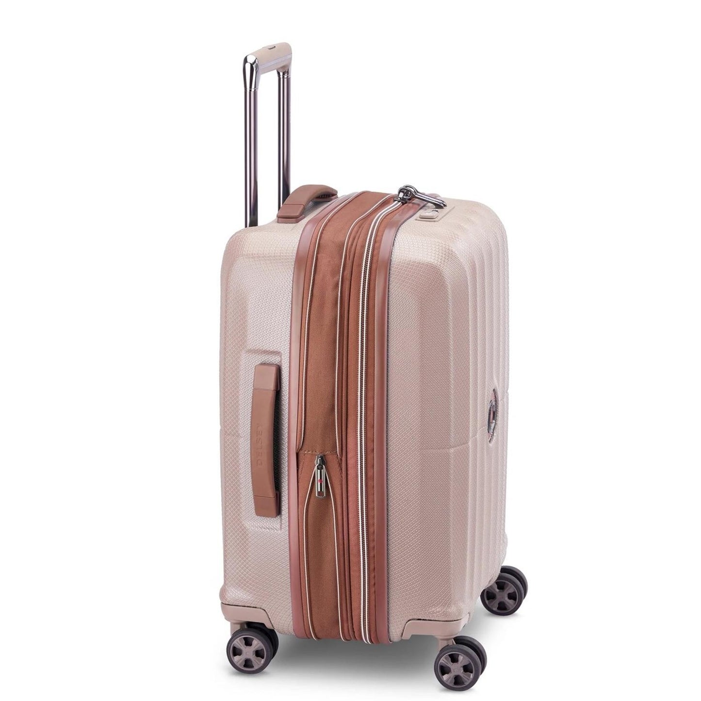 Maleta De Viaje Delsey Rígida 20'' ST Tropez, Cabina, Rosa
