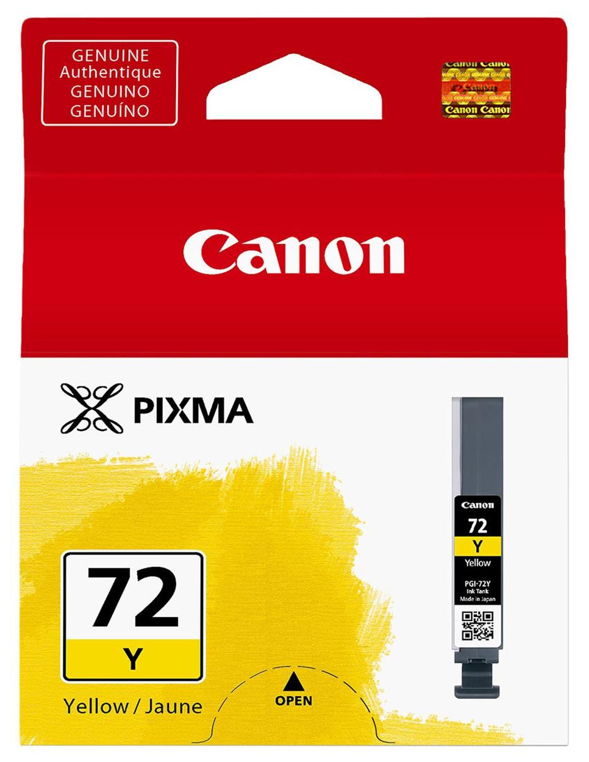 Cartucho de Tinta Canon Amarillo PGI-72 /6406B010AA