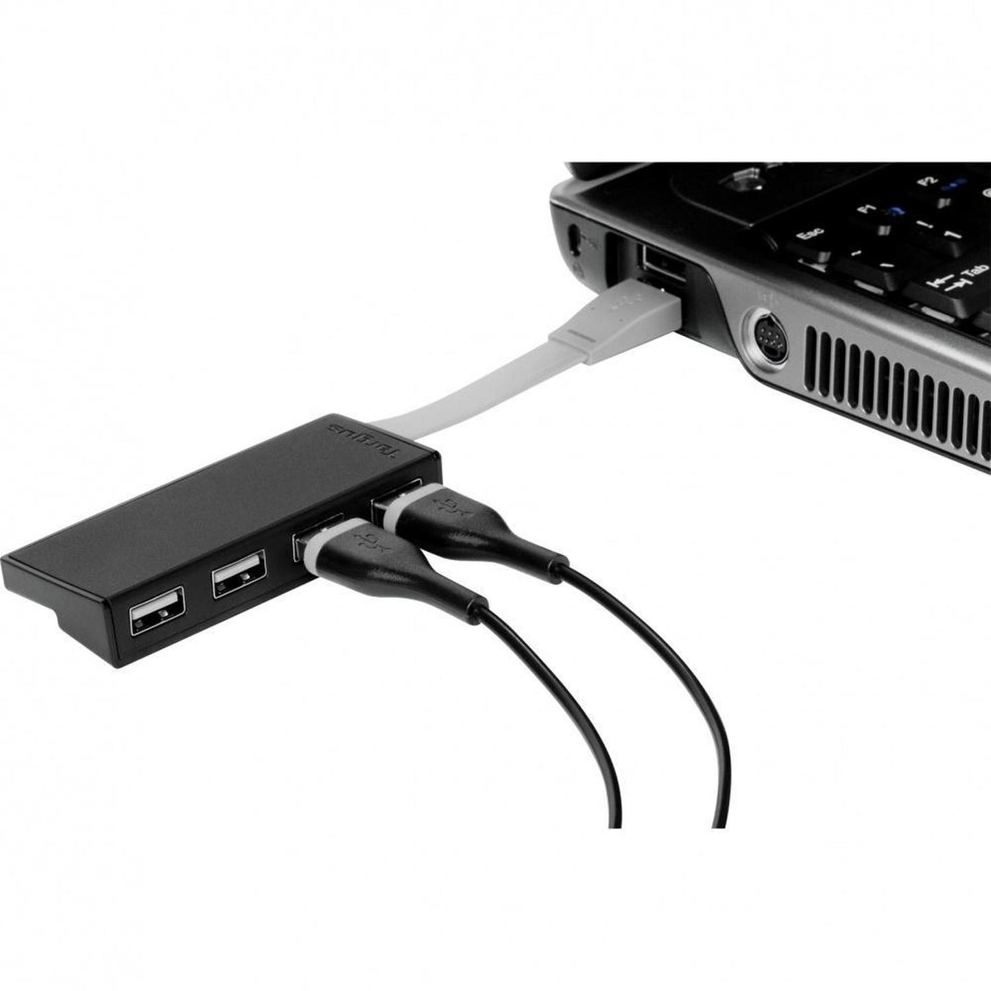 Targus Hub USB 2.0 ACH114US, 4 Puertos, 480 Mbit/s