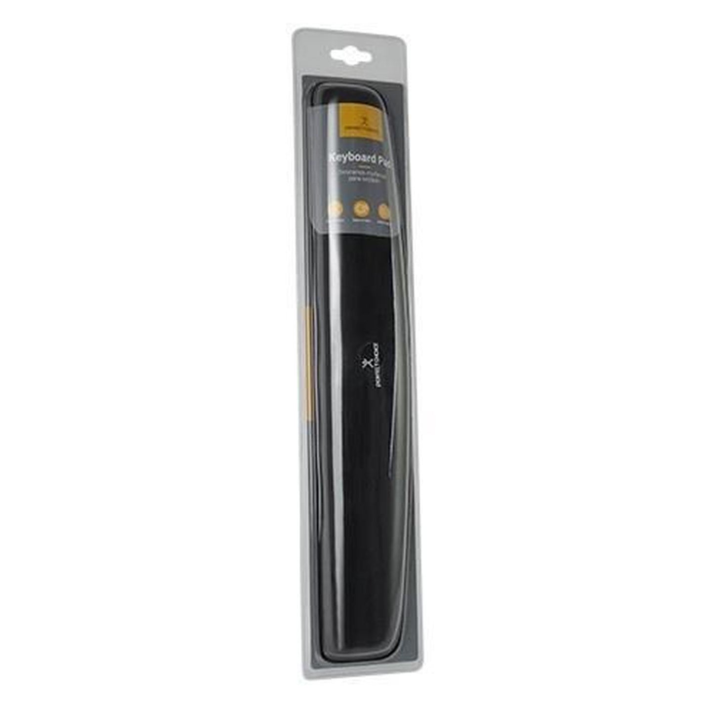 Descansa Muñecas Perfect Choice PC-041801, 42.3 x 6.5cm, 18mm Grosor, Negro