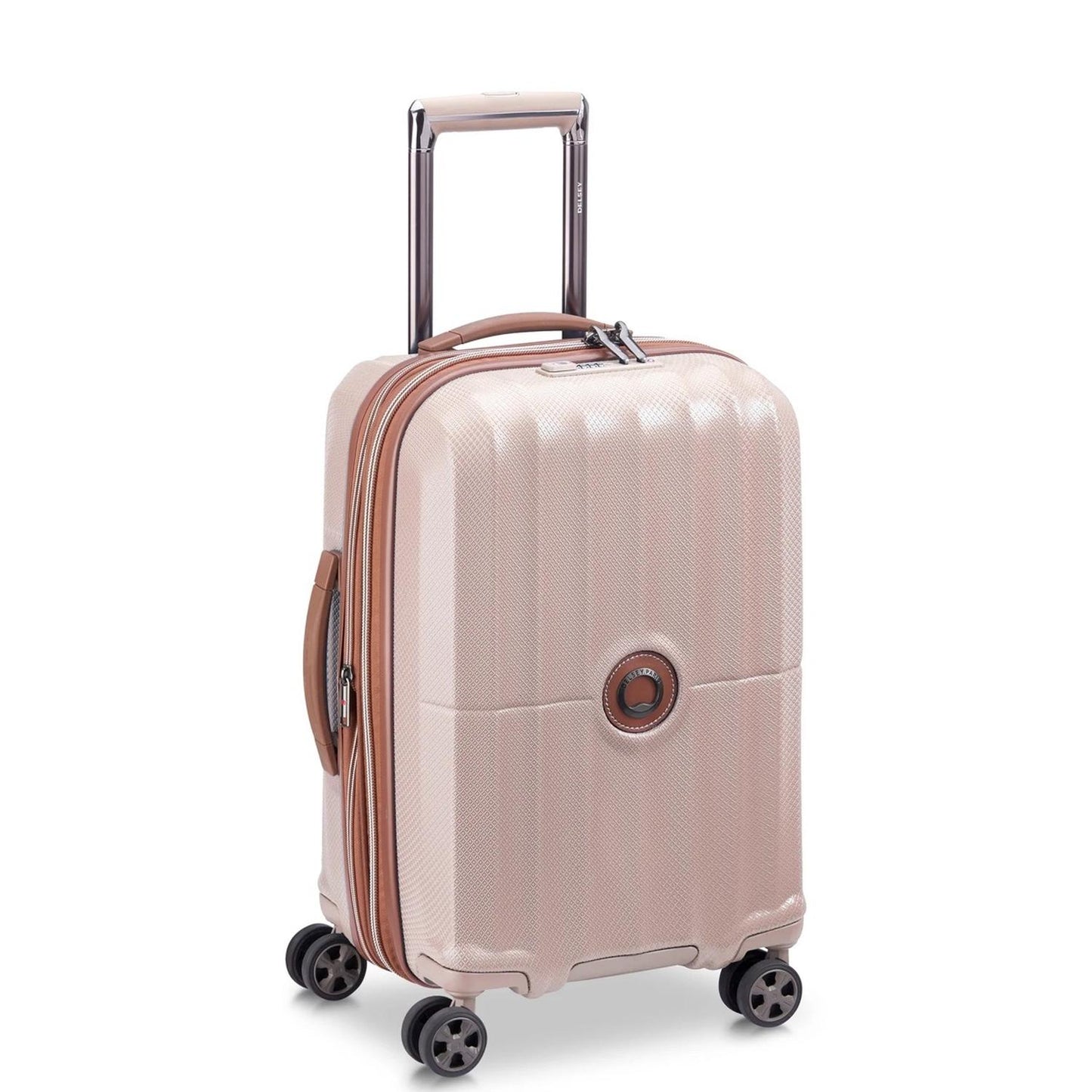 Maleta De Viaje Delsey Rígida 20'' ST Tropez, Cabina, Rosa