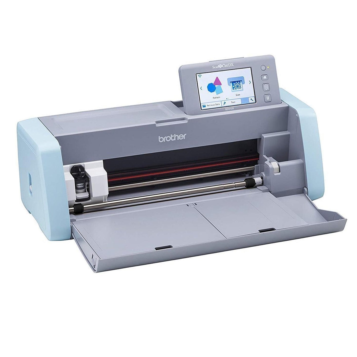ScanNCut Brother SDX125, máquina de corte electrónico para cortar, escáner integrado, 682 diseños, 1
