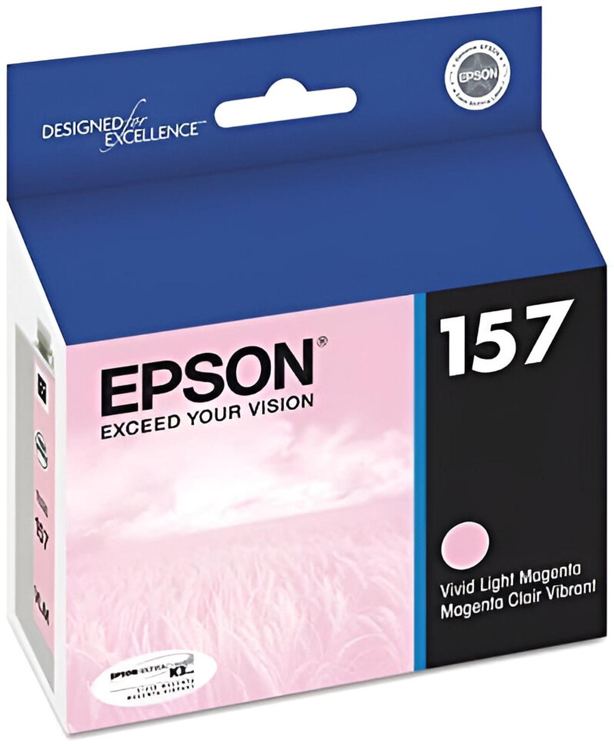 Cartucho Epson UltraChrome K3 T157 Magenta Vivo Claro
