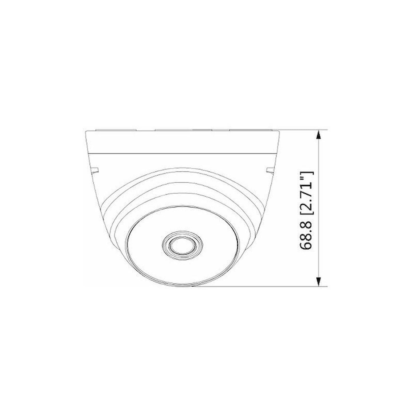 Cámara Dahua Copper-domo/93°/lente-3.6mm/dh-hac-t1a21n-0360b