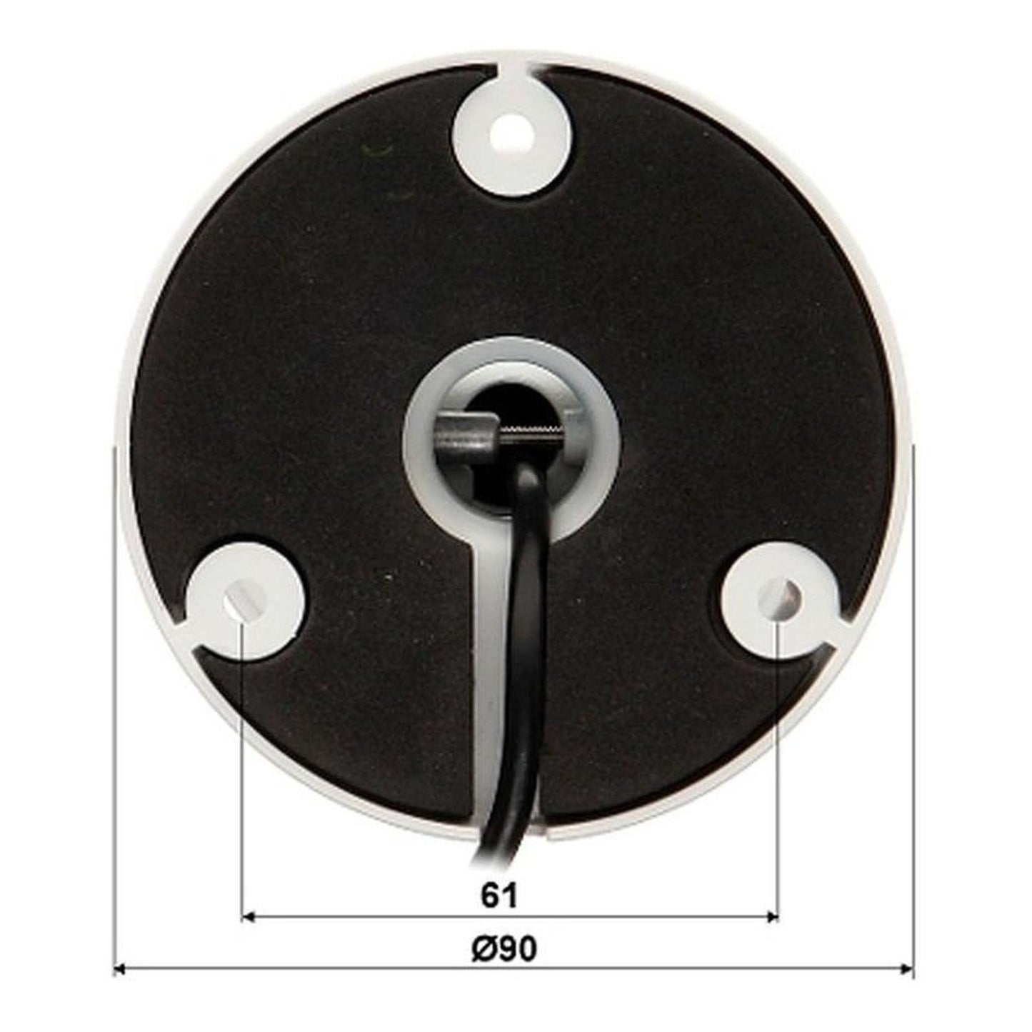 Cámara Dahua Bullet/87.5°/lente 3.6mm/hac-hfw1200d-s4 036o