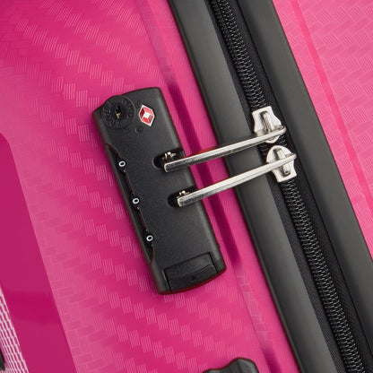 Delsey Maleta de Viaje Rígida BINALONG de 28'' Color Rosa