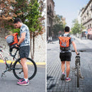 Mochila Backpack Skypeak para Ciclista Urbano de 15,6",tamaño Grande URB-115ORG