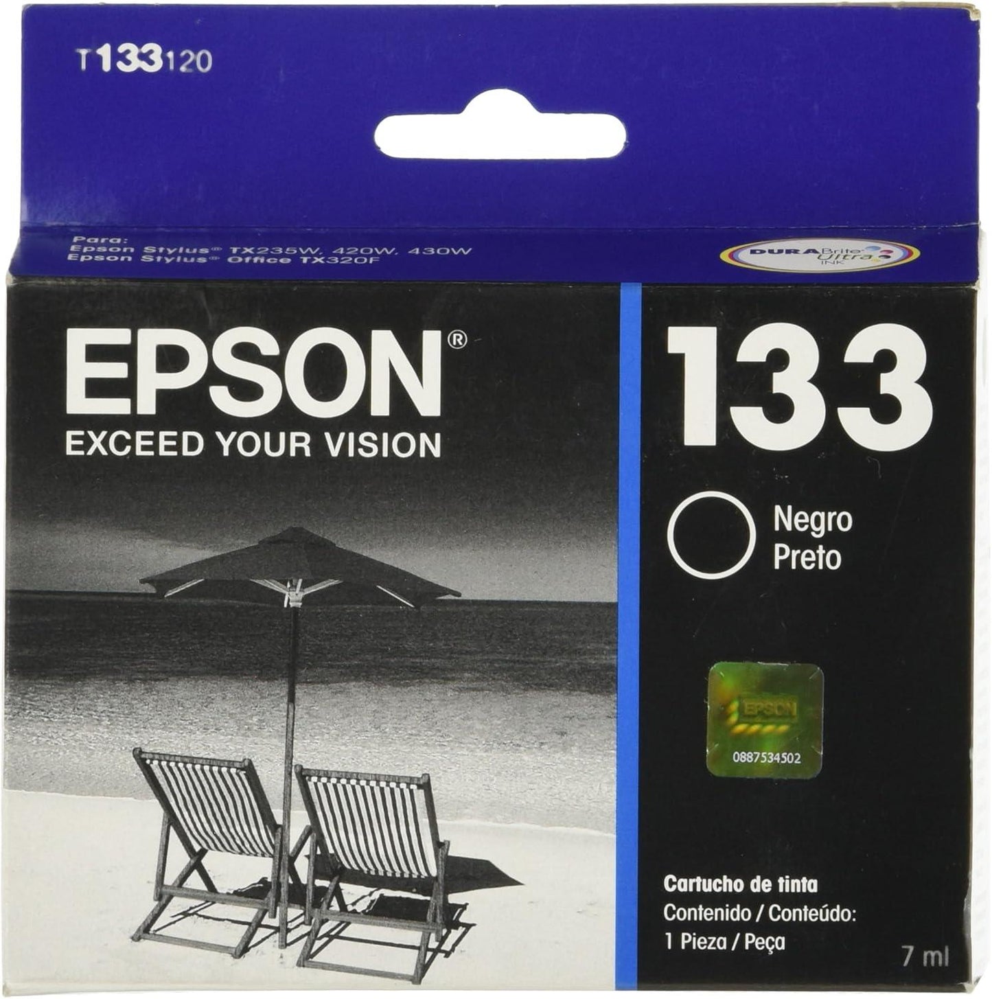 Cartucho Epson 133 Color Negro / T133120-AL