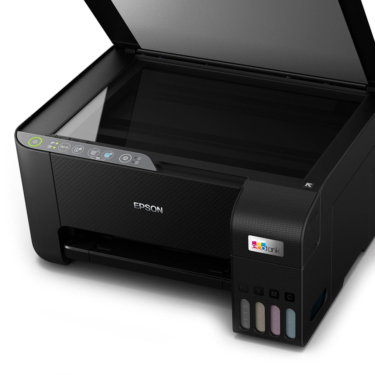 Impresora a color multifunción Epson EcoTank L3250 con wifi negra