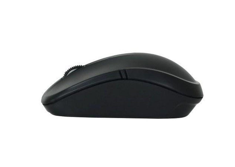Mouse Perfect Choice Óptico Essentials Inalámbrico,USB,Negro