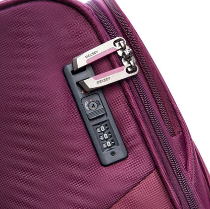 Delsey Maleta De Viaje de tela 4 Ruedas 24'' MARINGA Purpura