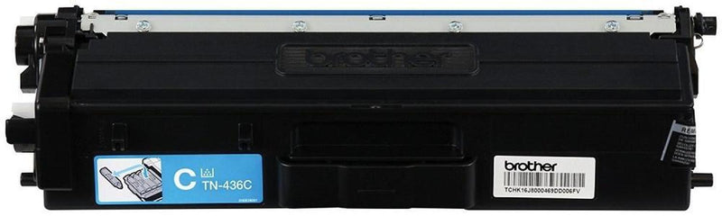 Tóner Brother TN-436C Super Alto Rendimiento Cyan, 6500 Páginas
