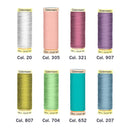 Hilo Gutermann Lata Nostalgia No.3, 8 carretes de 100 m