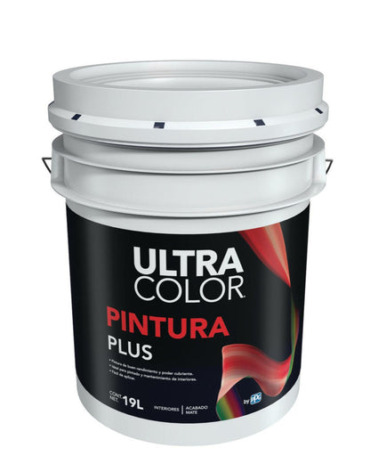 Ultracolor Pintura Vinilica Plus Blanco 19 Lts