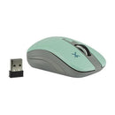 Mouse Perfect Choice Óptico PC-044819, RF Inalámbrico, 1600DPI, Turquesa/Gris