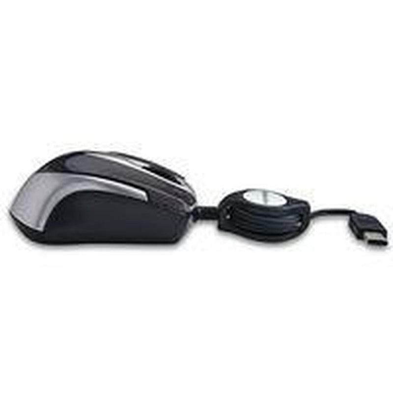 Mouse Verbatim Óptico 99235, Alámbrico, USB-C, Negro