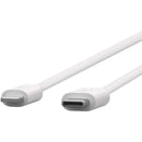 Belkin Cable Usb-c Con Conector Lightning Blanco F8j239bt04
