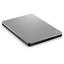 Disco Duro Externo Seagate Backup Plus Slim 2.5'', 1TB, USB 3.1, Plata - para Mac/PC