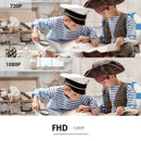 Ezviz Cámara IP Smart WiFi Esférico IR para Interiores C1C, Inalámbrico, 1920 x 1080 Pixeles, Día/No