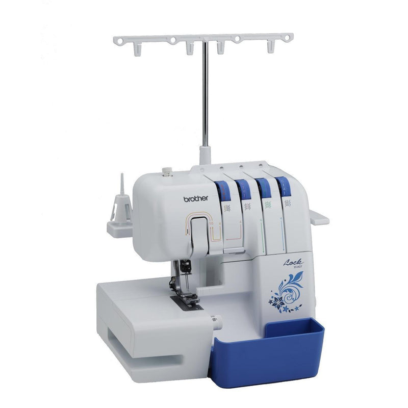 Máquina de Coser Overlok Brother 3534DT, 8 tipos de puntadas, máquina de sobrehilado, con mesa de ex