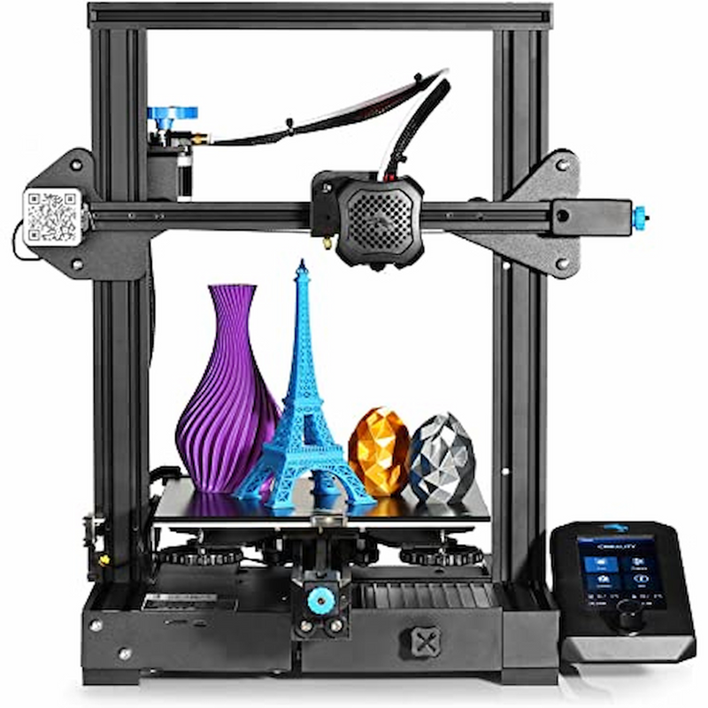 Impresora Creality 3D Ender-3 V2 tecnología FDM 22x22x25 cm
