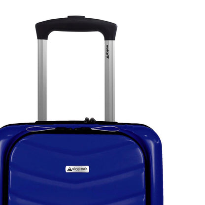 Maleta Rígida 20'' Skypeak Pearl Color Azul Con Candado TSA