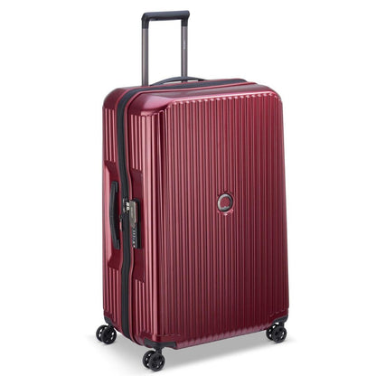 Delsey Maleta Rígida SECURITIME ZIP de 28'' Expandible Rojo