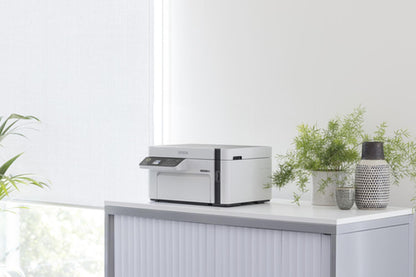 Impresora multifunción Epson EcoTank M2120 con wifi blanca