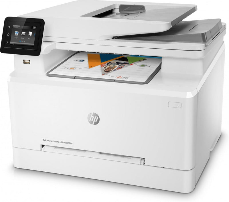Multifuncional HP LaserJet Pro MFP M283FDW, Color, Láser
