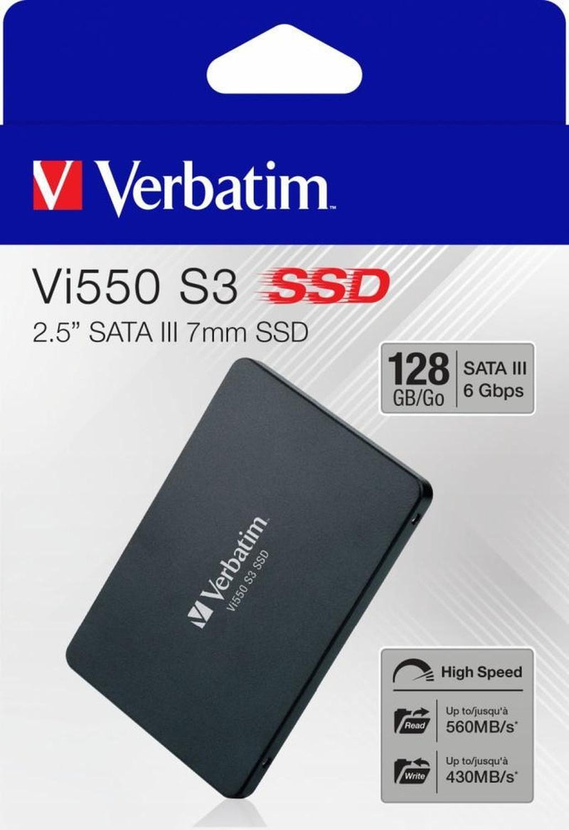 SSD Verbatim Vi550, 256GB, SATA III, 2.5'', 7mm/49351