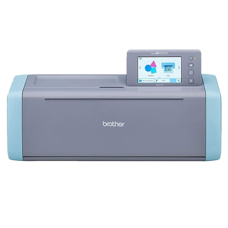 ScanNCut Brother SDX125, máquina de corte electrónico para cortar, escáner integrado, 682 diseños, 1