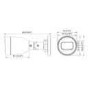 Cámara Dahua Ip-bullet 2mp/lente2.8mm/104°/ipc-hfw1230s1-s4