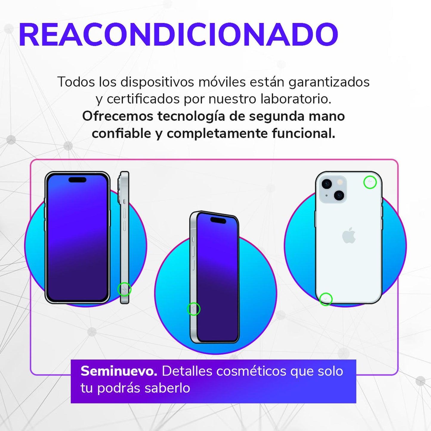 Apple iPhone 13, 128GB, Verde (Reacondicionado)